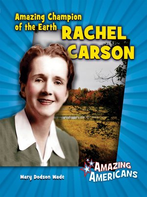 cover image of Amazing Champion of the Earth Rachel Carson